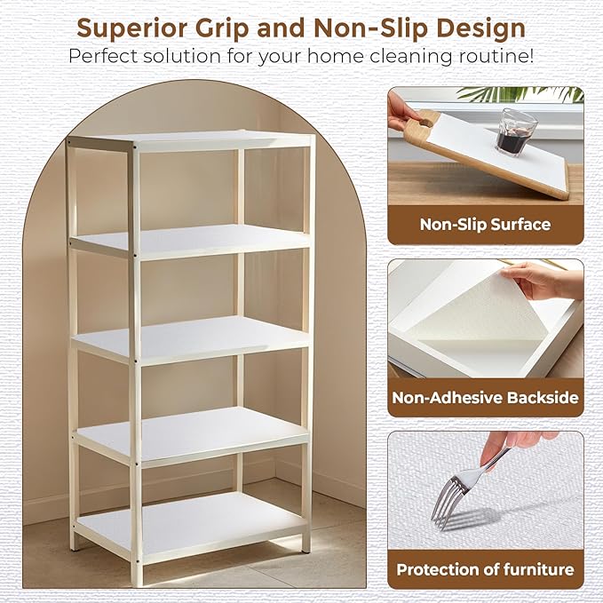 COAVAS Extra Grip Thickened Shelf and Drawer Liner - Image 6