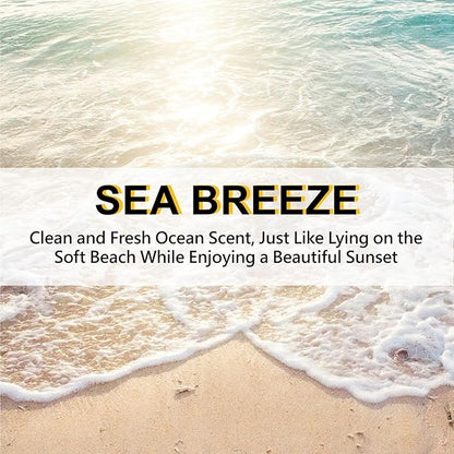 ROSE COTTAGE Large 12 Packs Sea Breeze Hanging Closet Deodorizer Air Freshener - Image 2