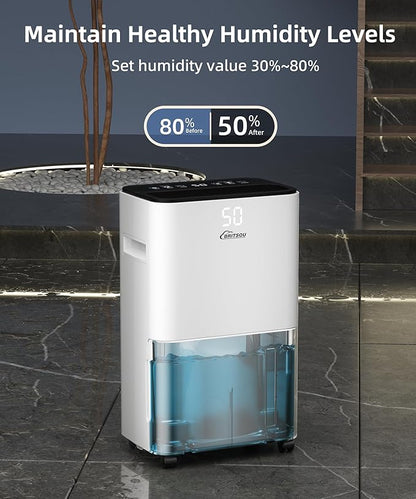 BRITSOU 34 Pint Dehumidifier, Smart Dehumidifiers - Image 2