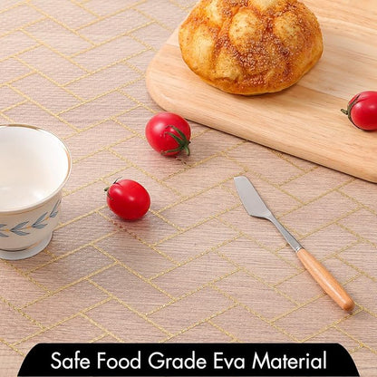Cooyes Shelf Liner for Kitchen Cabinets – Non-Adhesive Waterproof Drawer Liner - Image 5