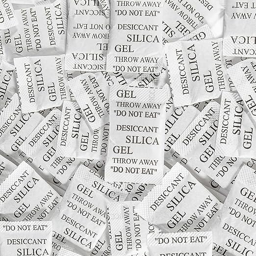 Sukh 100PCS 2Gram Silica Packets by Sukh