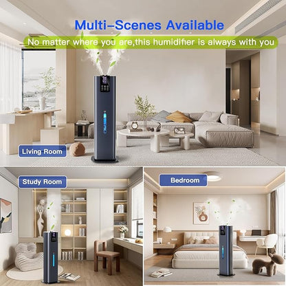 Smart Humidifiers Large Room Bedroom Home, 2.11Gal Quiet Top Fill Cool Mist - Image 9