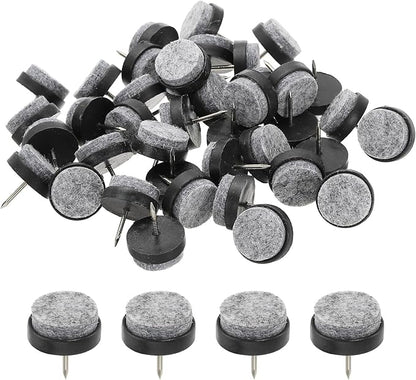 PATIKIL 22 mm Nail-on Felt Pads by PATIKIL