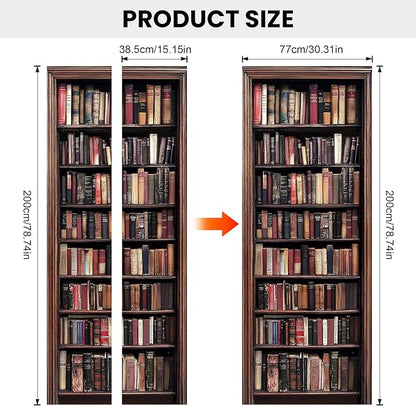 3D Door Stickers, Peel and Stick Vinyl Wallpaper ，Self-Adhesive Mural - Image 3