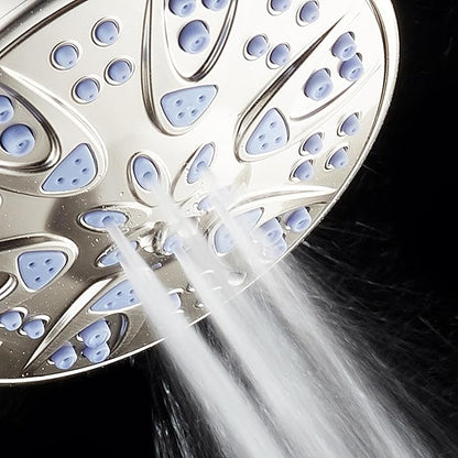 AquaDance Antimicrobial – Anti-Clog High-Pressure 6-Setting Shower Head - Image 6