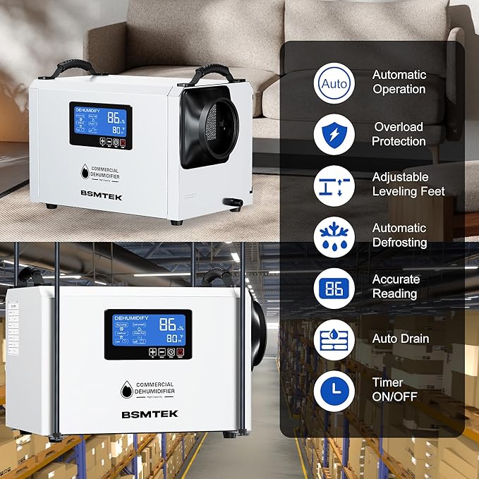 145 Pints Commercial Dehumidifier - Image 7