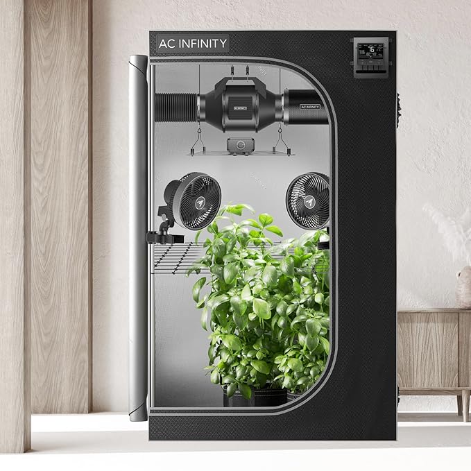 AC Infinity Advance Grow System 4x4, 4-Plant Kit, WiFi-Integrated Grow Tent Kit - Image 8