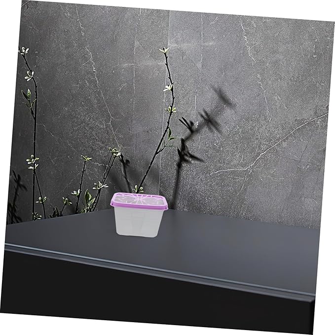 Happyyami 4Pcs Reusable Moisture Absorber Box Large Capacity Plastic Holder - Image 4