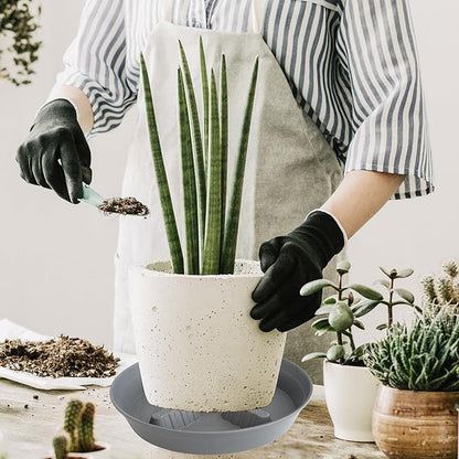 4 Pack Plant Saucer 8 inch, 10 12 14 17 inch, Plant Stand Plastic Plant Saucers - Image 7