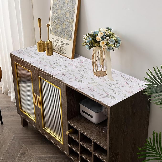 Floral Drawer and Shelf Liner for Cabinets 24IN x 10FT, Non-Adhesive and Strong - Image 9