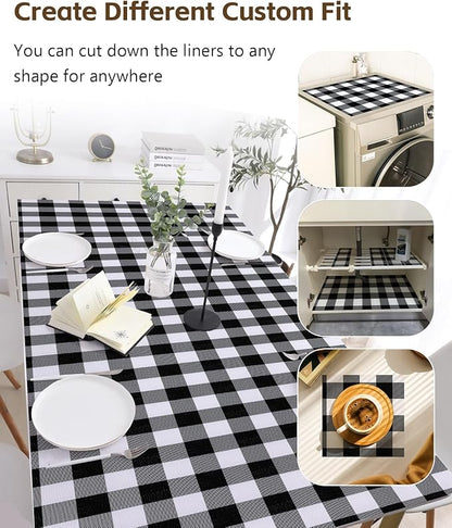 Shelf Drawer Liner for Kitchen Cabinets Non-Adhesive, 23.6IN x 20FT Non-Slip - Image 8