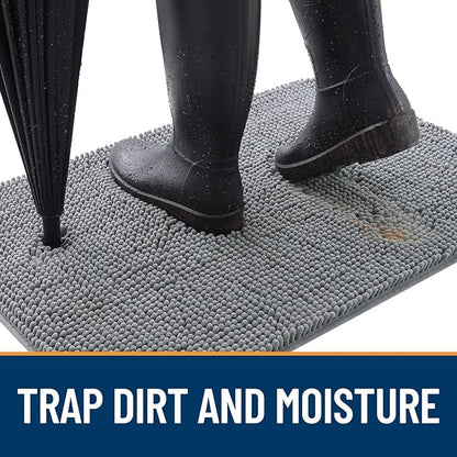 OLANLY Dog Door Mat for Muddy Paws 59x24, Absorbs Moisture and Dirt, Absorbent - Image 2