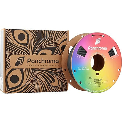 Panchroma PLA Dark Grey 3D Printer Filament, 1kg Spool, High Speed Printing - Image 8