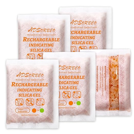 ADSorbco 100 Gram Silica Gel Packets – Desiccant Packs by SorbcoPackagingLLC