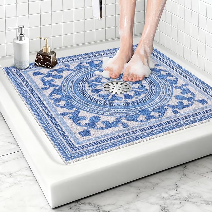 Square Shower Mat Non Slip: 36x36 Inch Extra Large Shower Mats - Image 8