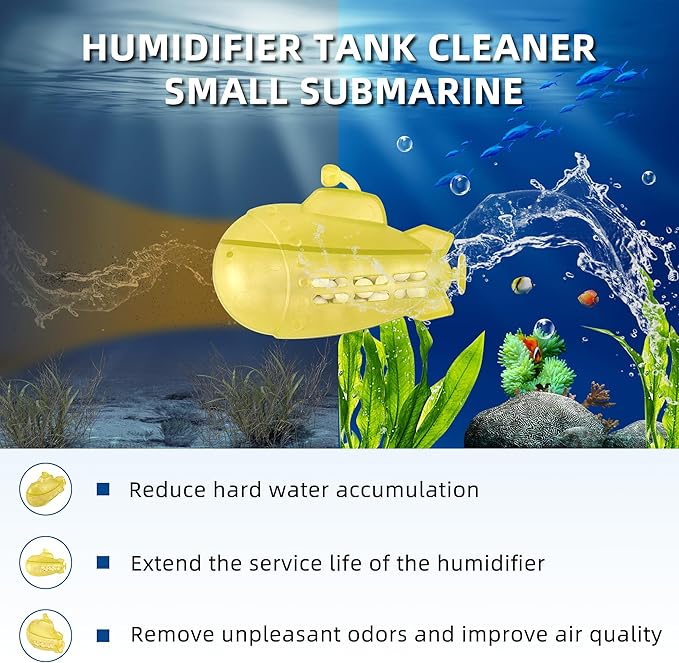 AMI PARTS Humidifier Tank Cleaner Small Submarine 18 pcs - Image 4