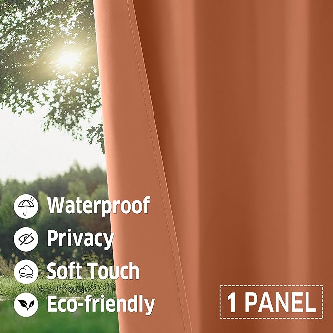 RYB HOME Extra Wide Outdoor Curtains - Image 5