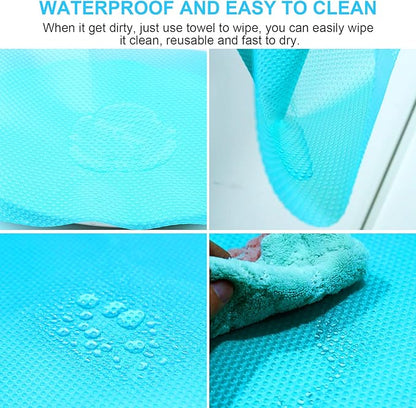 8 Pcs Refrigerator Liners, Fridge Liner and Mats Washable, Refrigerator Shelf - Image 4