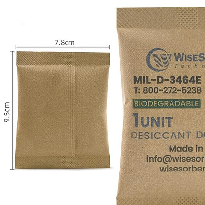 Kraft Clay Desiccants Packs for Safe, 33 Gram 8 Pack Dehumidifier for Gun Safe - Image 2