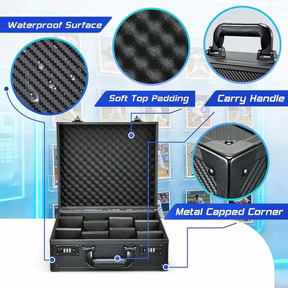 Card Storage Box for 3" x 4" 35pt Toploaders, Sports Cards Case - Image 5