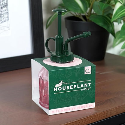 Houseplant Mister Spray Bottle – 180ml Pink Glass Plant Sprayer - Image 3