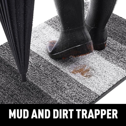 Smiry Dog Door Mat for Muddy Paws, Absorbs Moisture and Dirt, Low-Profile - Image 2