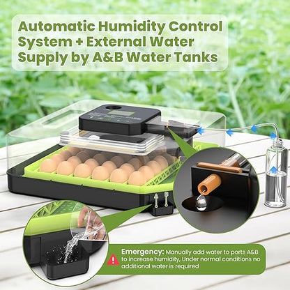 48 Egg Incubator for Hatching Eggs - Image 4