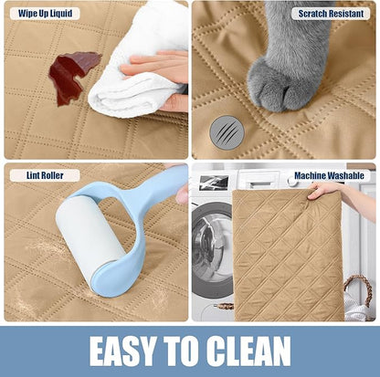 Smiry Waterproof Dog Bed Cover Pet Blanket, Soft Washable Dog Blanket - Image 5