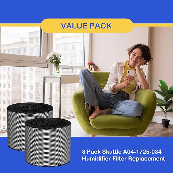 A04-1725-034 Humidifier Evaporator Pad Filter Replacement Compatible - Image 6
