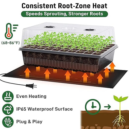 60-Cell Self-Watering Seed Starter Kit - Image 5