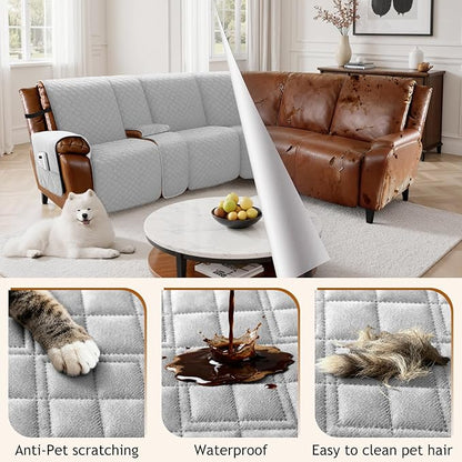 Arfntevss Waterproof Recliner Sectional Couch Covers - Image 6