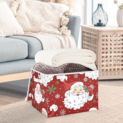 xigua Christmas Santa Claus Storage Bins - Image 5