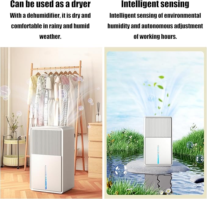 Generic YeeCopon Dehumidifier for Home, 85 OZ Water Tank, Quiet Dehumidifiers - Image 4