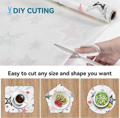 Shelf Liner 18" W x 384" L Long Non Adhesive Kitchen Drawer Liner, Waterproof - Image 5