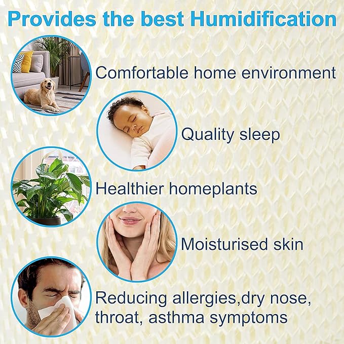 HQRP 2-Pack HFT600 Humidifier Wick Filter - Image 6