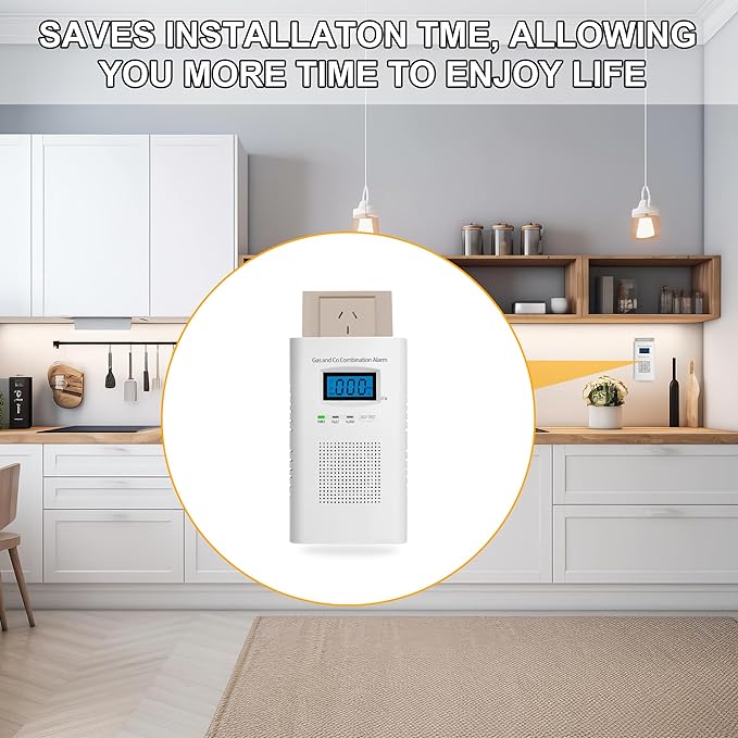 2 Pack Combination Gas & Carbon Monoxide Detectors - Image 4
