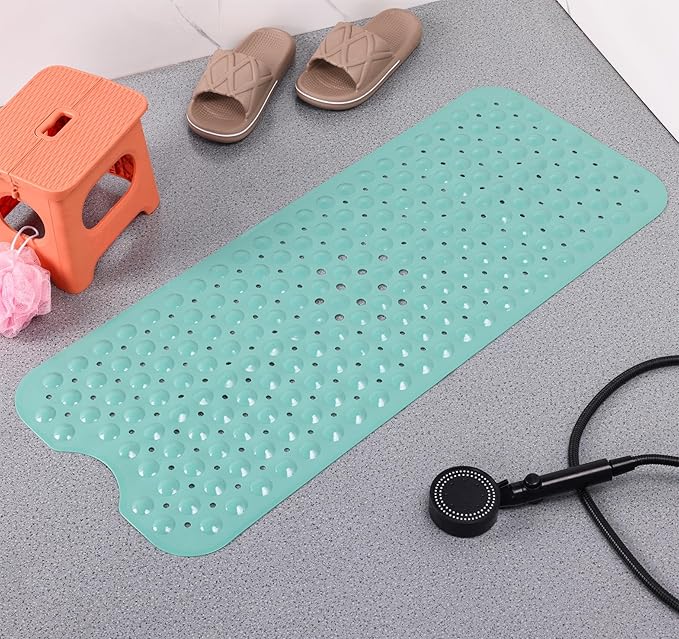 Anti-Slip Bathtub Shower mat, 39.3×15.7 inch（Approximately 100 × 40cm） Soft - Image 8