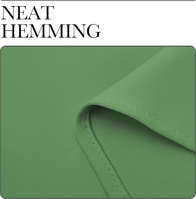 NICETOWN RV Blackout Curtains for Camper Windows, Froest Green, Kitchen Curtains - Image 6