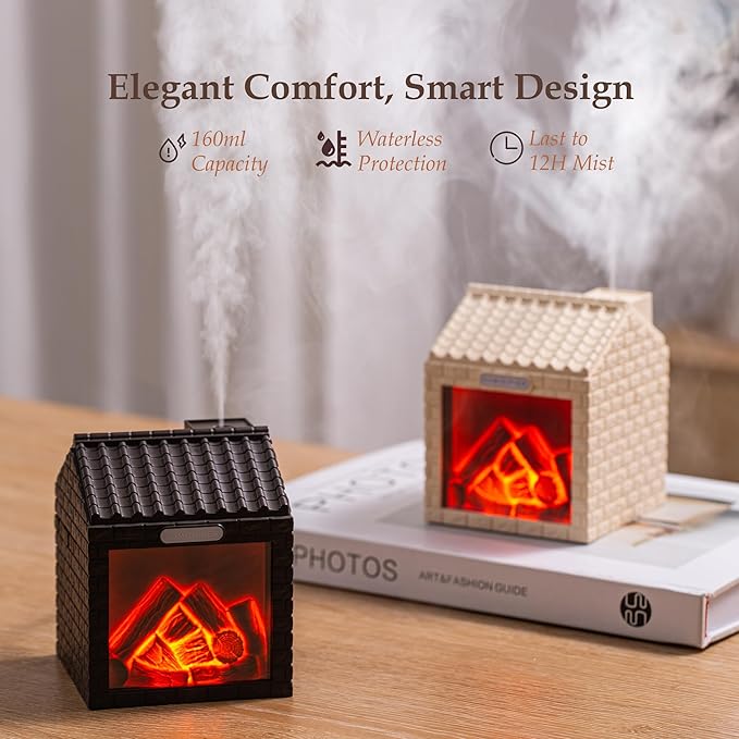 Mini Fireplace Cool Mist Humidifier - Image 3