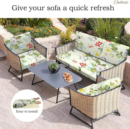 8 Pcs Stretch Sofa Cushion Cover - Image 5