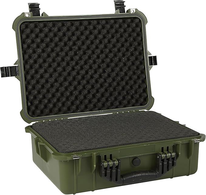 Strongway 20In. Plastic Waterproof Storage Case, Model# Mj-6060_Grn - Image 2