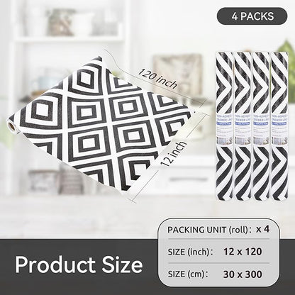 FIFTY FEET 12"x120" Non-Adhesive Shelf Liner - Image 5