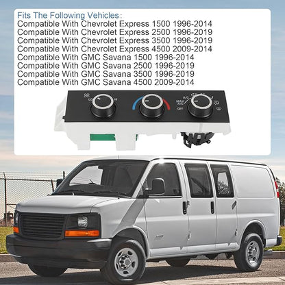 Front A/C Heater Climate Control Module Compatible - Image 3