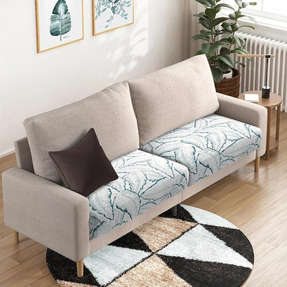 Fuloon Seat Cushion Covers, Stretch Couch Slipcovers Sofa Cushion Protective - Image 5