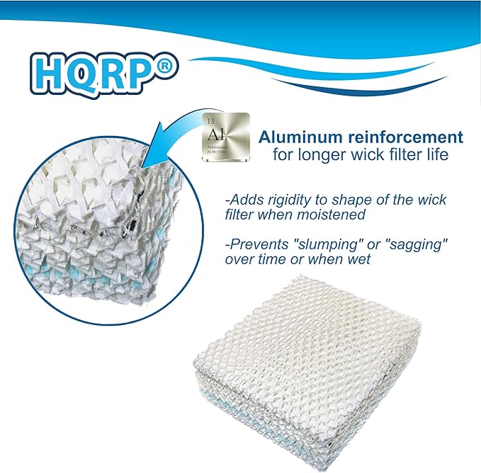 HQRP 2-Pack Wick Filter Compatible - Image 3