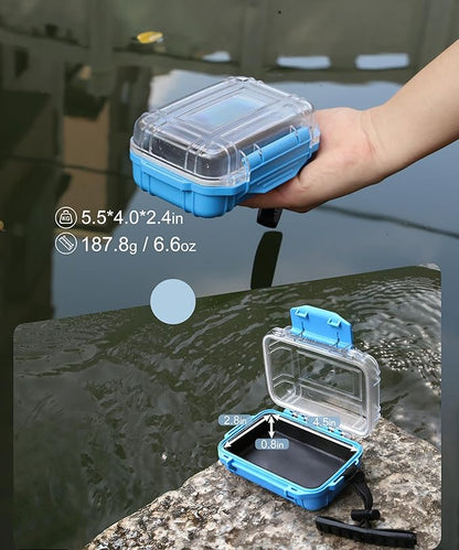 Waterproof Box Small Dry Box for Kayaking Boat Waterproof Micro Case Dry Boxes - Image 2
