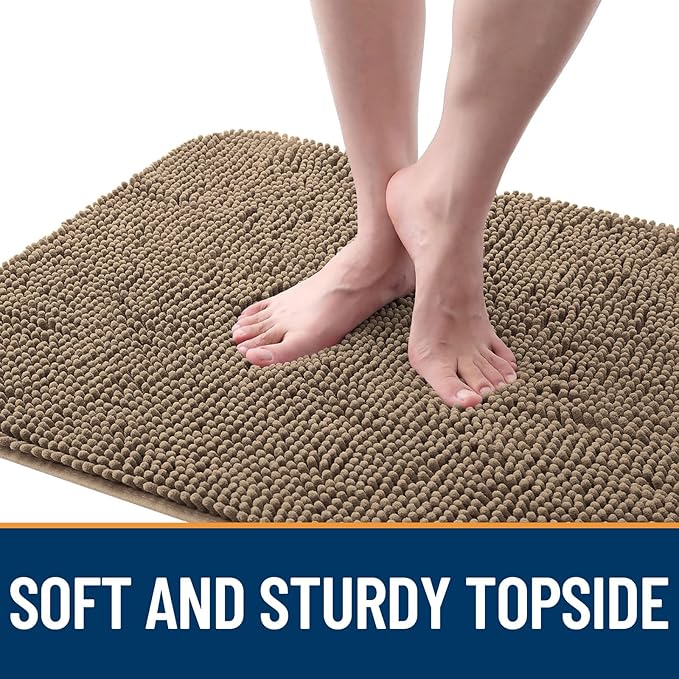 OLANLY Dog Door Mat for Muddy Paws 40x24, Absorbs Moisture and Dirt, Absorbent - Image 4