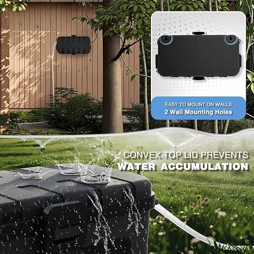 Flemoon Outdoor Electrical Box Waterproof, Medium Weatherproof Electrical Box - Image 6