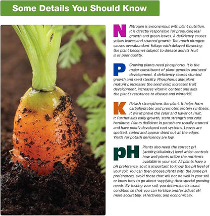 Rapitest Soil Test Kit for Gardens, Vegetables, Flowers and Lawns. USA designed - Image 3