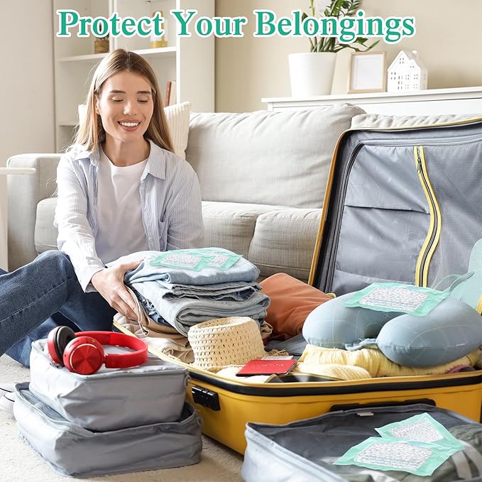 60 Pack Moisture Absorbers Dehumidifier Bags - Image 6